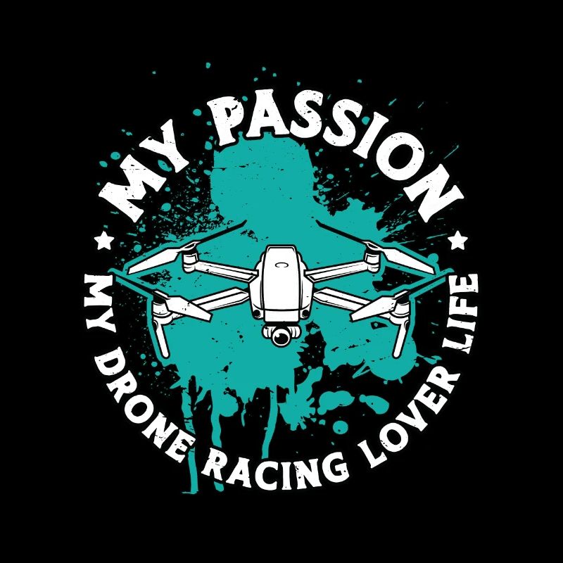 Amateur de courses de drones Ma passion Ma course de drones FPV