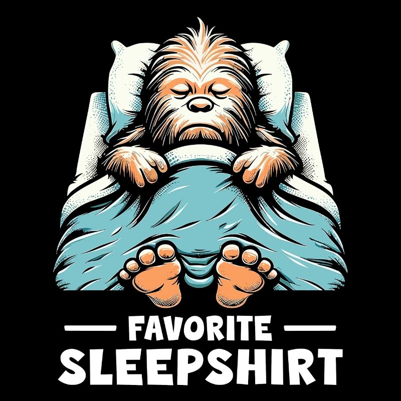 Bigfoot Chemise de nuit préférée