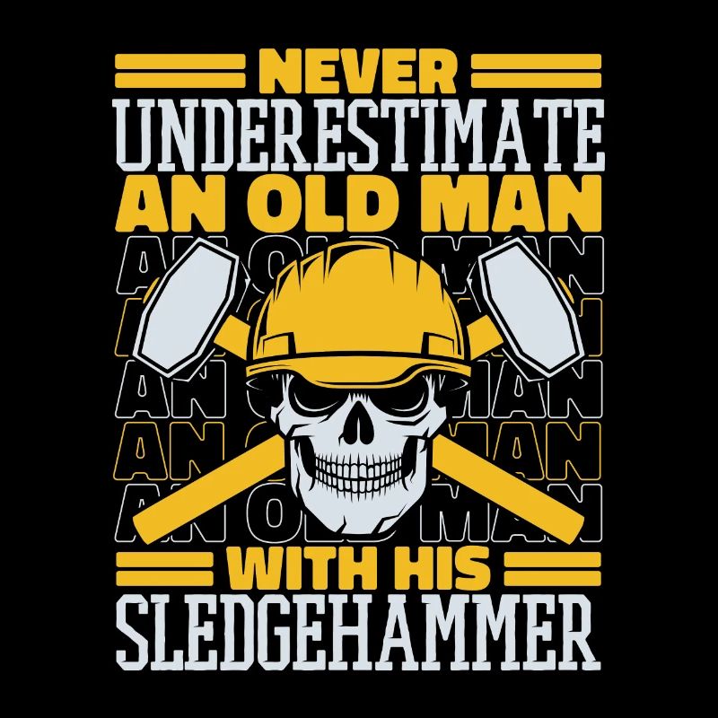 Never Underestimate An Old Man With Sledgehammer