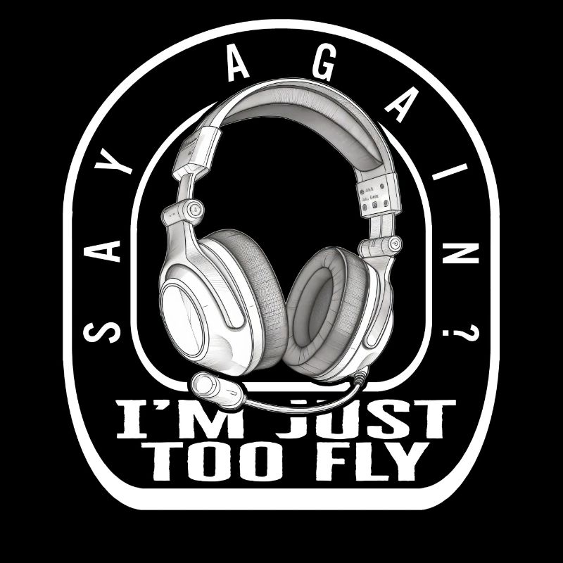 Kommunikations-Shirt, sag noch einmal, dass ich einfach zu fliege