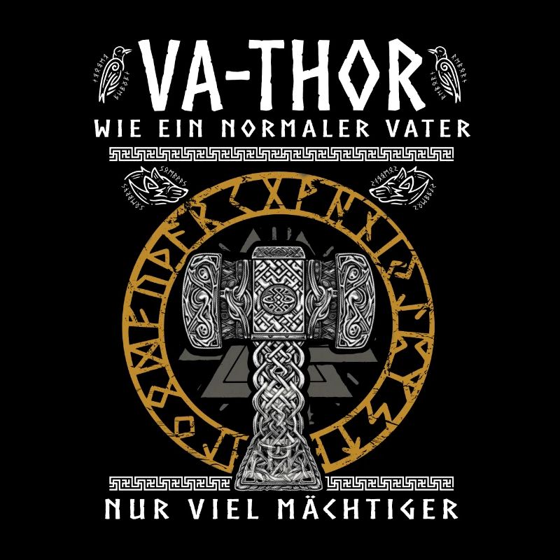 Vathor - Vatertag Vatertagsgeschenk Wikinger