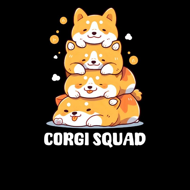Corgi Mom Dad Corgi Squad