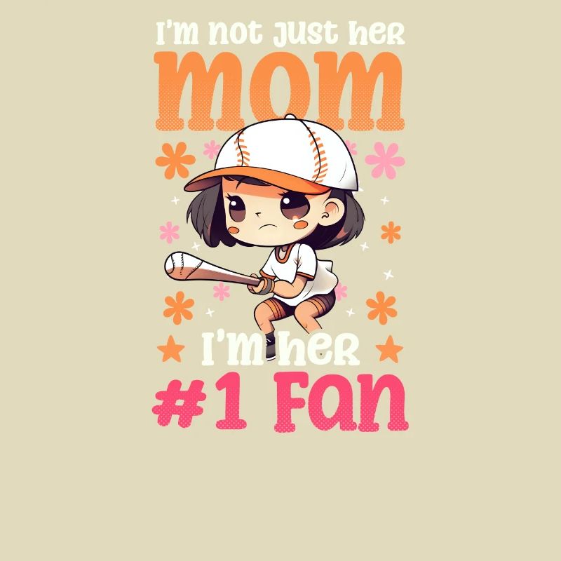 Baseball-Mama, nicht nur ihre Mutter, Fan Nummer eins
