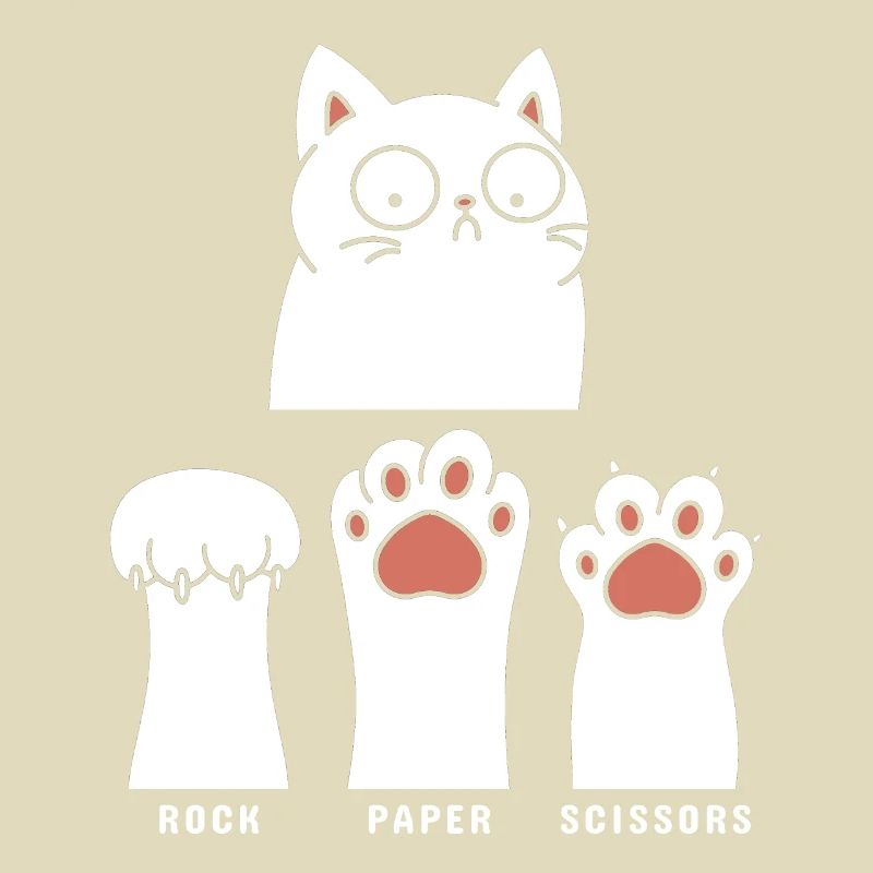 Ciseaux à papier de roche