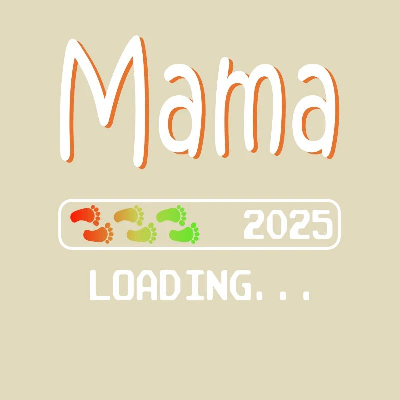 Mama 2025 loading werdende Mutter Schwangerschaft
