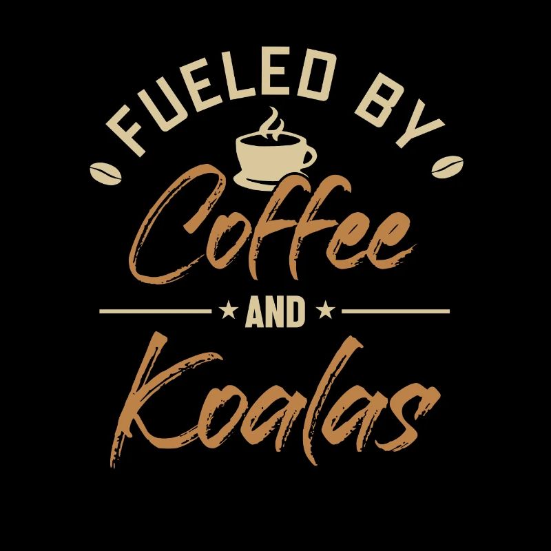 Alimenté par le café et les koalas Koalabear Eucalyptus