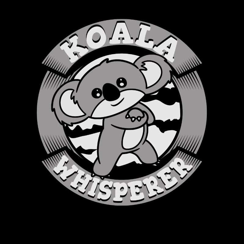 Koala-Flüsterer Koalabär Phascolarctos cinereus