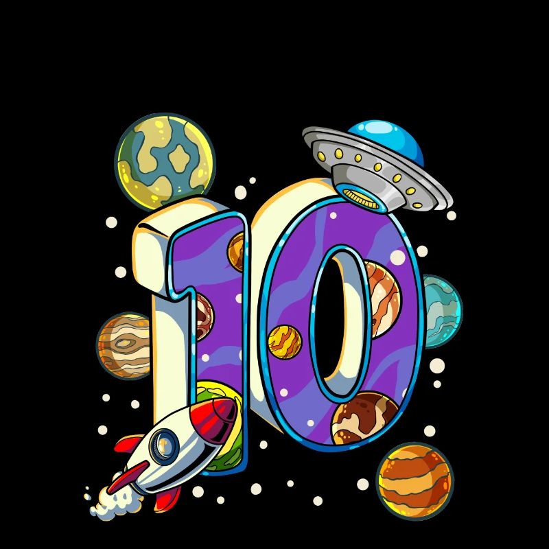 10 Anniversaire Astronaute de l’espace 10 ans