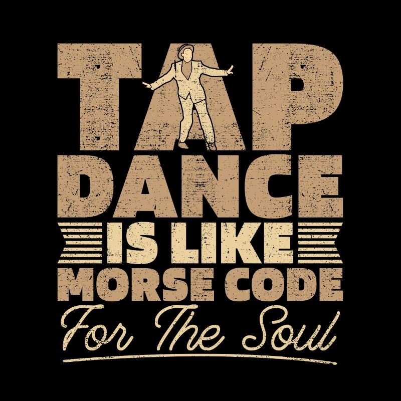 Les claquettes, c’est comme la danse en code Morse, le danseur de claquettes