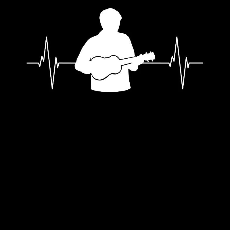 Herzschlag Ukulele Leidenschaft Geschenk