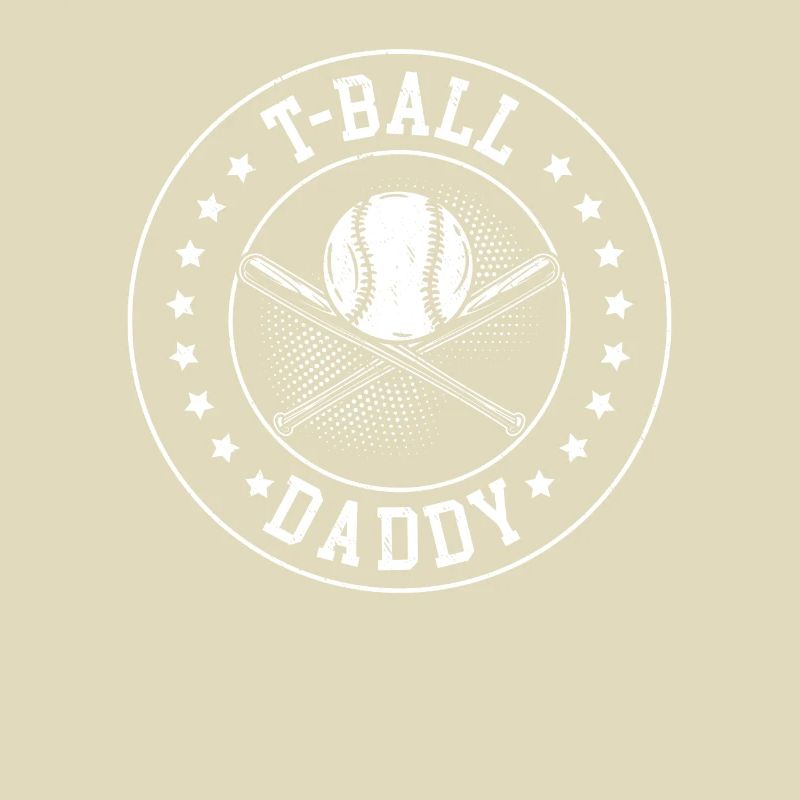 T-Ball Daddy Teeball Player Teeball Dad