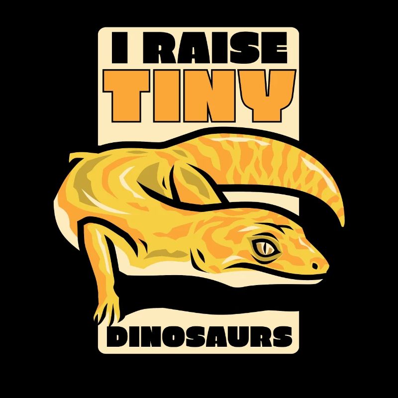 I Raise Tiny Dinosaurs Gekkota Crested Lizard