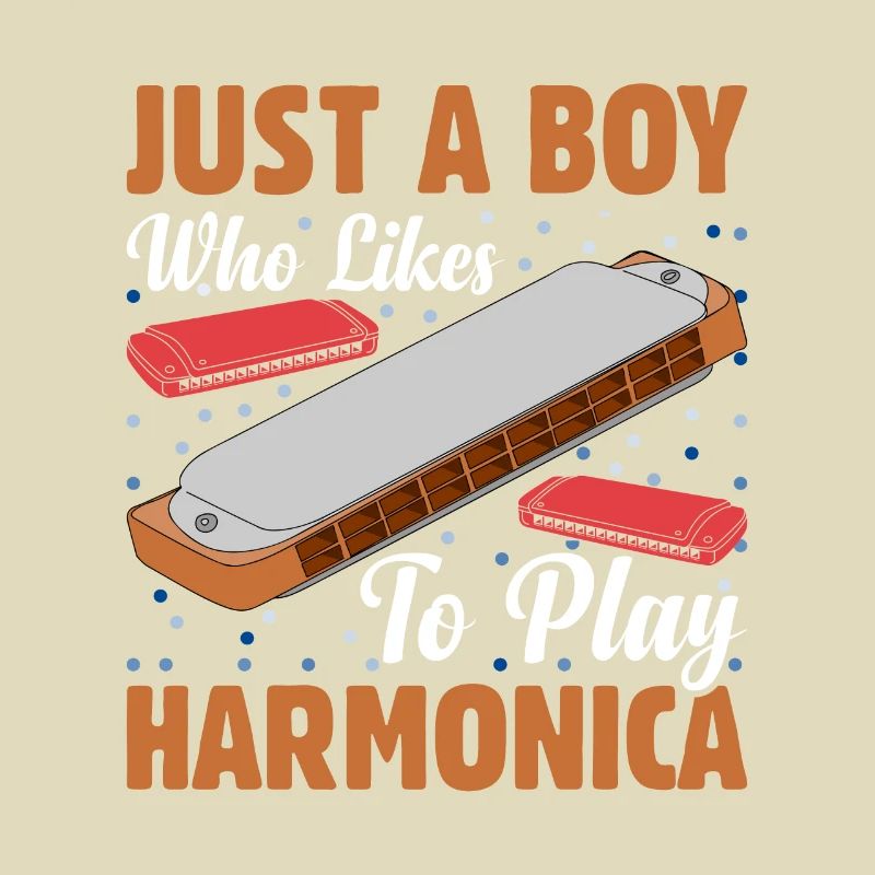 Harmonica - Just A Boy Who Likes To Play Harmonica