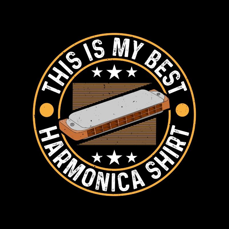 C’est ma meilleure chemise d’harmonica Harmonica musical