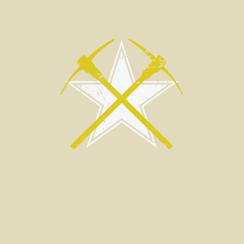 Star with mining peck