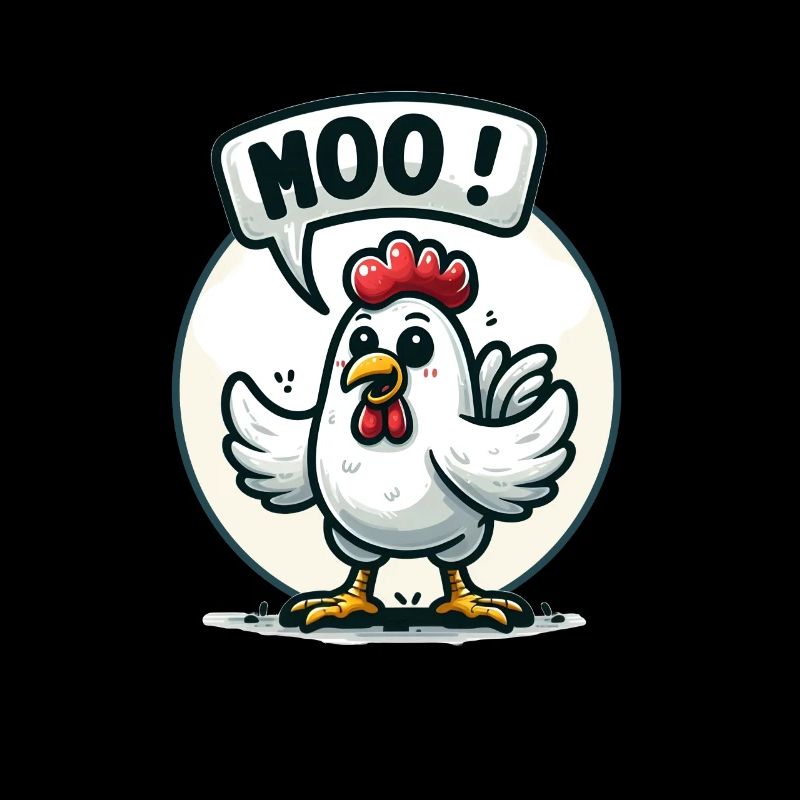 Das Huhn macht Muh
