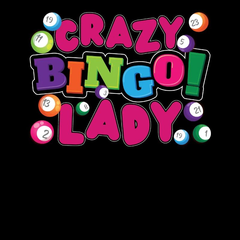 Bingo Player Crazy Bingo Lady