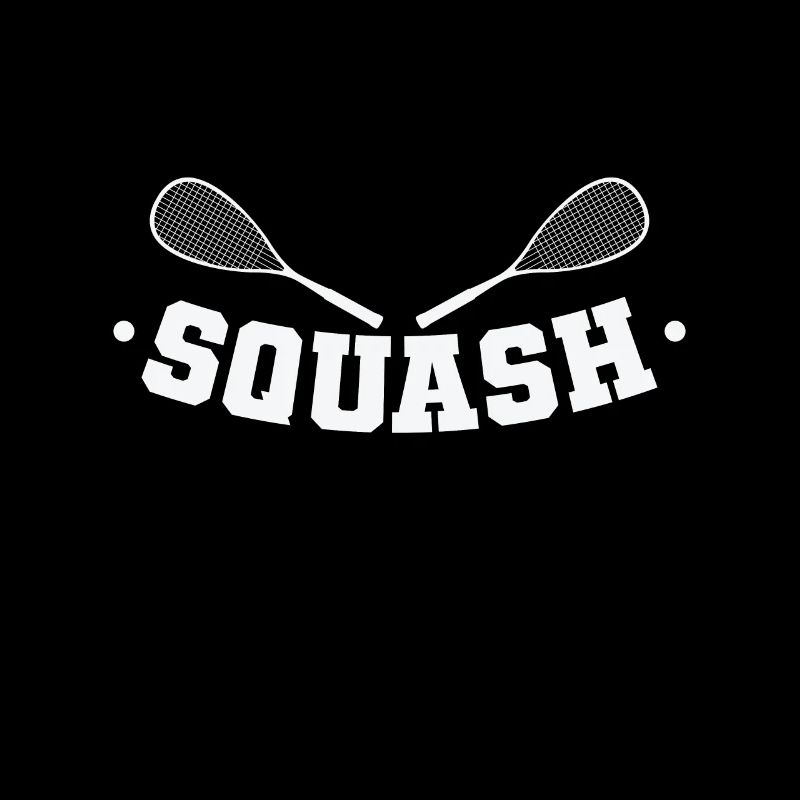 Squash spielen im Duell