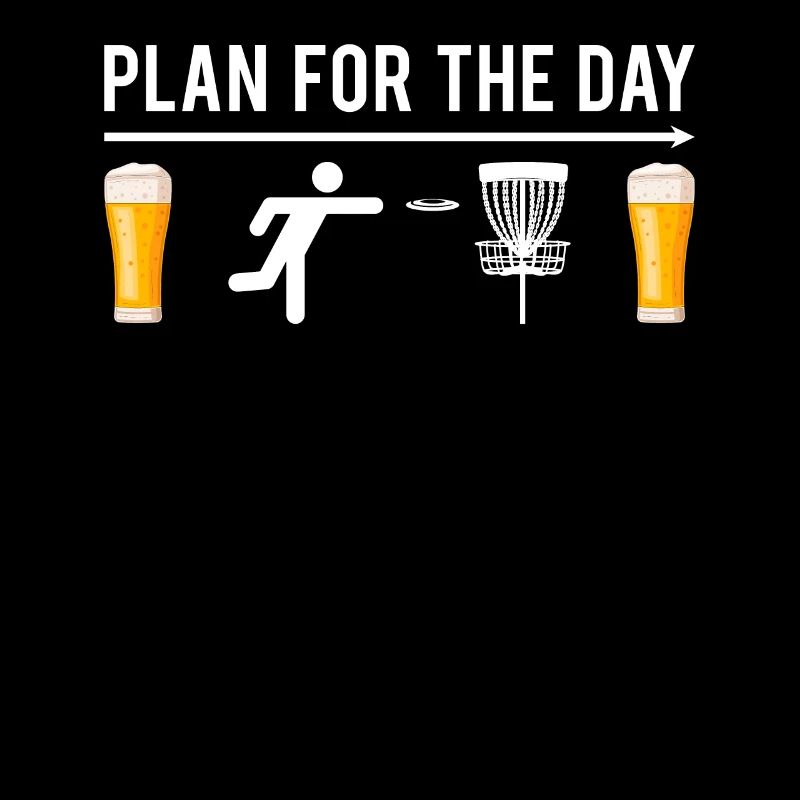 Lecteur de disc golf Plan pour la journée Disc Golf