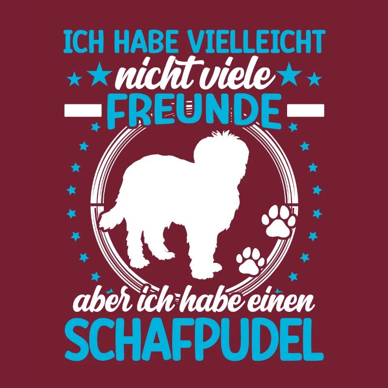 Le caniche mouton est mon caniche de troupeau ami
