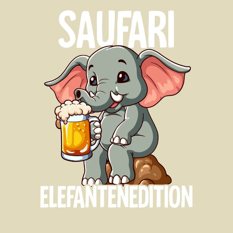 Saufari Elefantenedition Elefant Bier