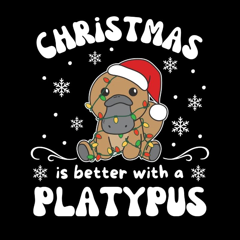 Christmas is better with a platypus