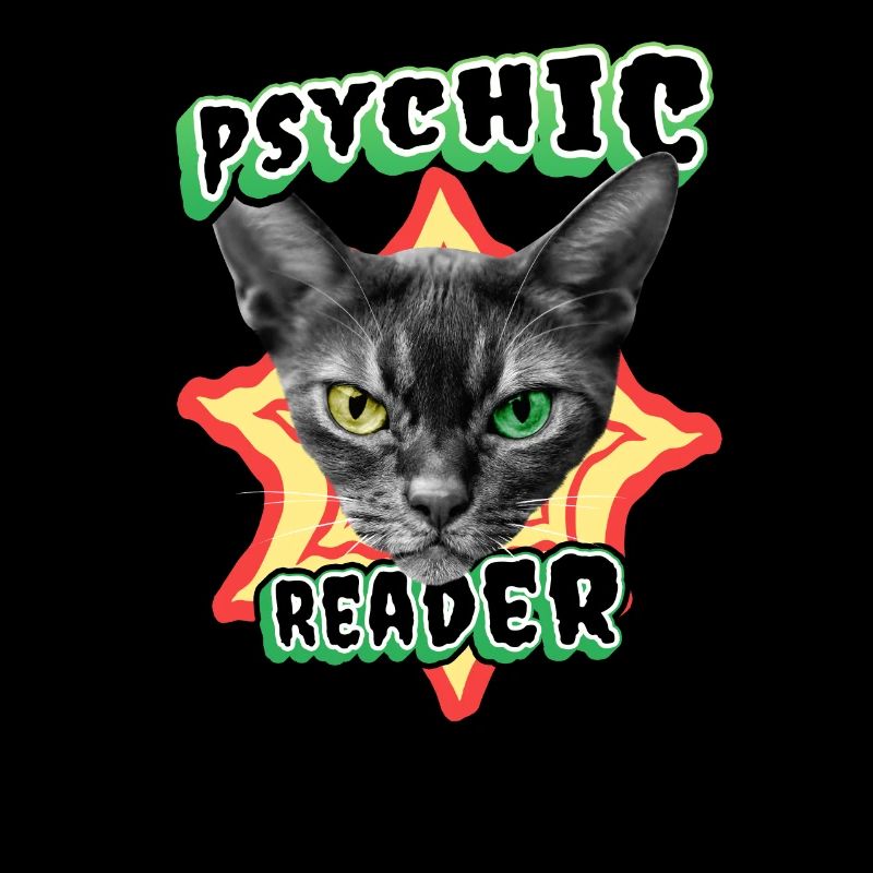 "Psychic-Reader" Gothic Occult Halloween Witch