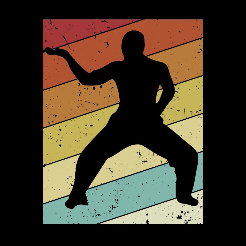 Retro Capoeirista Ginga Dance Professional