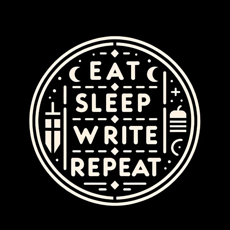 Eat Sleep Write Repeat 7