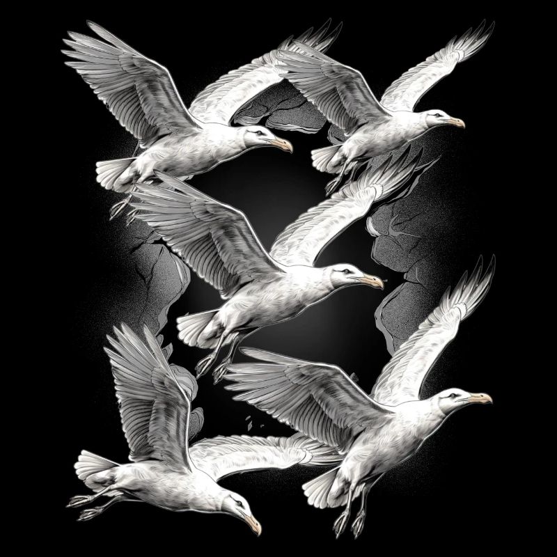 Seagulls Seagull Maritime Seabirds