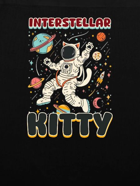 Katze Astronaut Interstellar Kitty