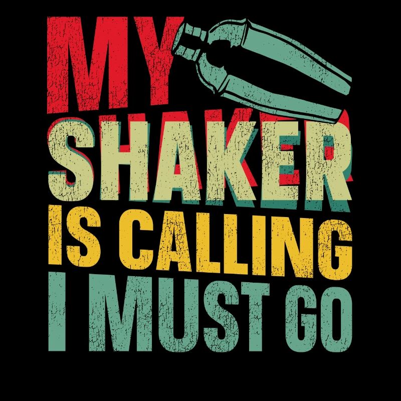 Bartender Mixologist My Shaker Is
