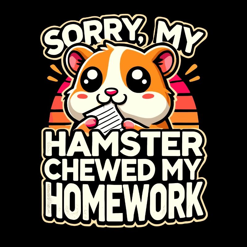 Hamster, Devoirs, Drôle Hamster