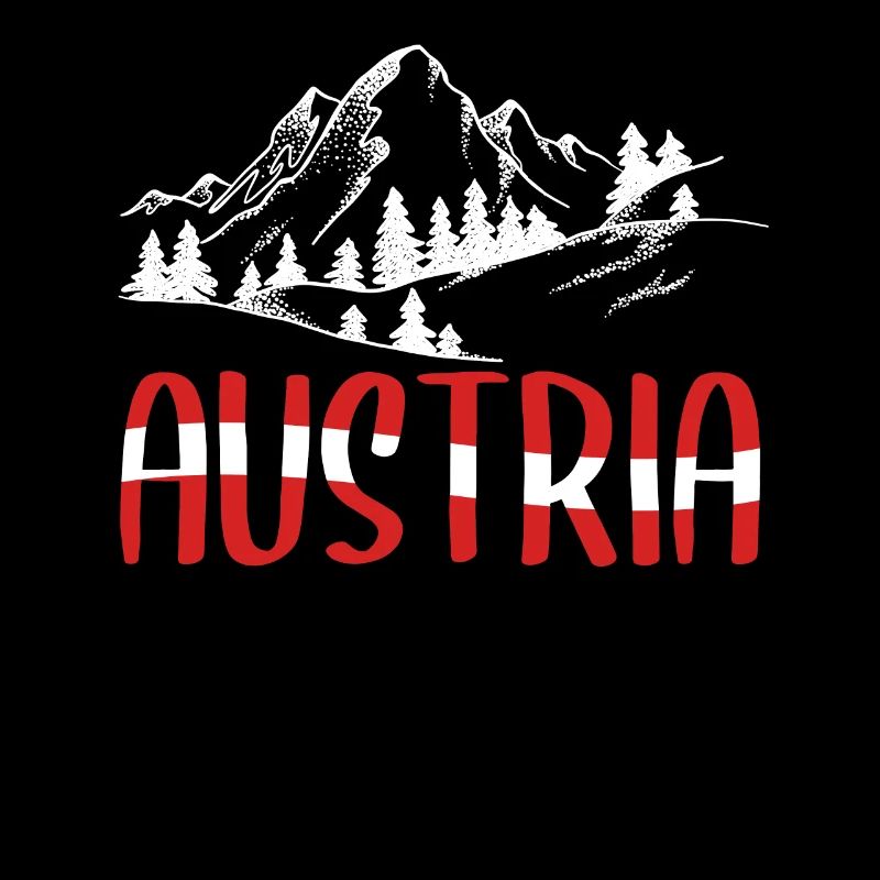 Austria Vacation Eagle Alps Mountains Gift