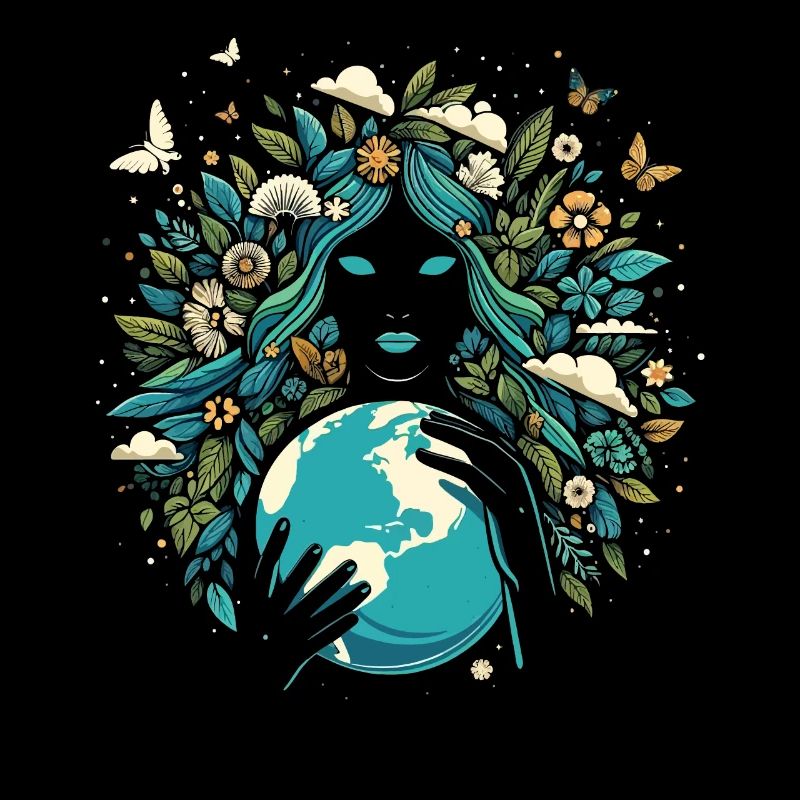 Déesse Grecque Païenne Terre Mère