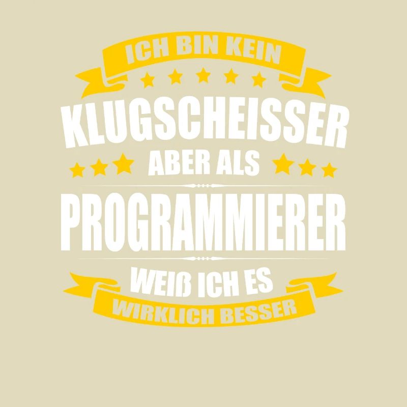 Ich Bin Kein Klugscheisser Programmierer Spruch IT