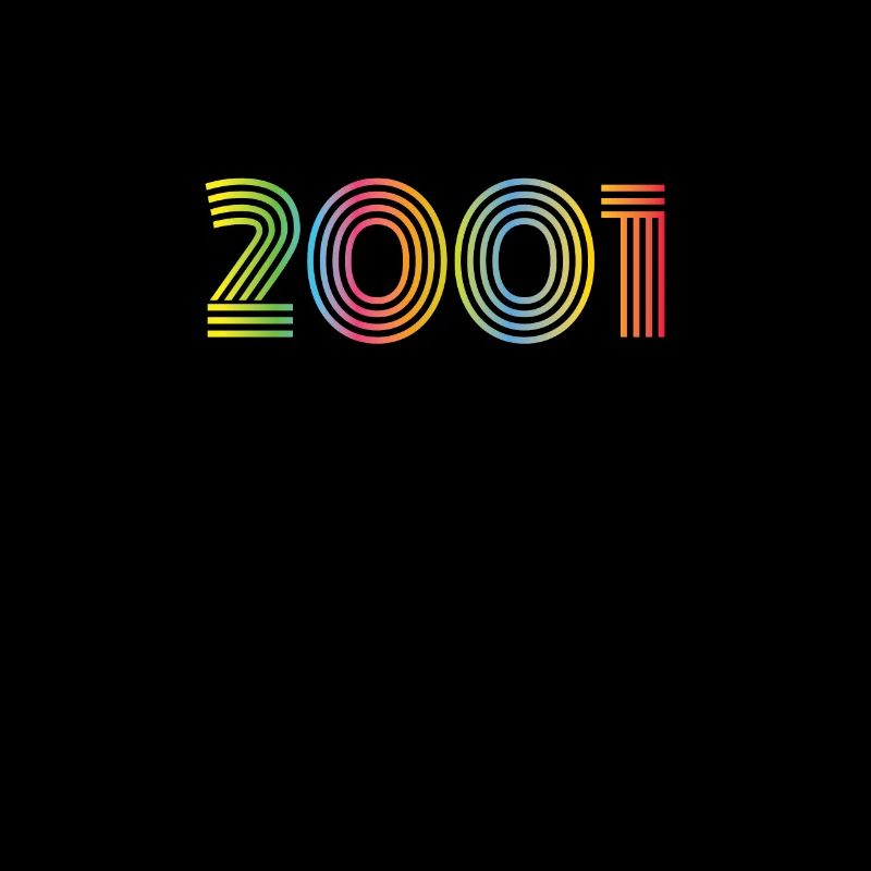 2001 Geburtstag Funky Year