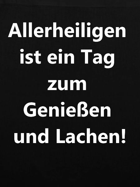 Fröhliches Allerheiligen Geschenk