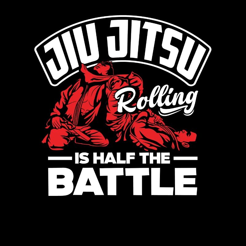 Jiu Jitsu Rolling Ist Die Hälfte Des Kampfes