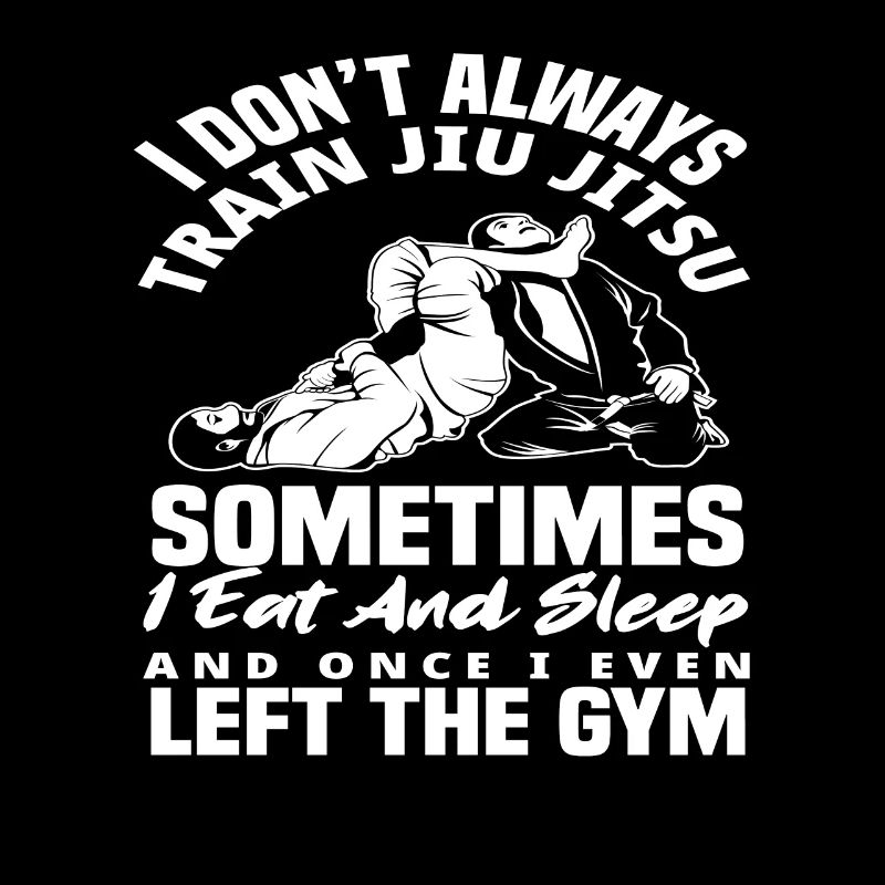 Nicht Immer Trainiere Ich Jiu Jitsu Manchmal Esse