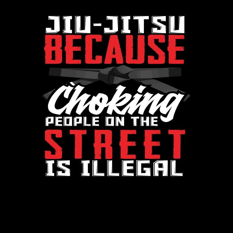 Jiu-jitsu parce que s’étouffer dans la rue est illégal