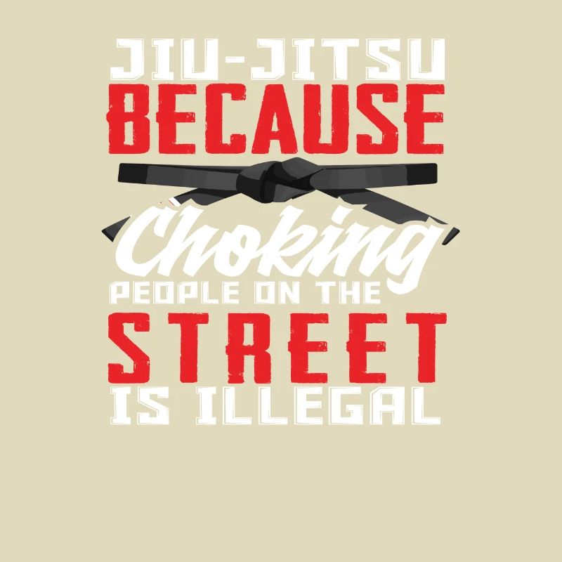 Jiu-jitsu parce que s’étouffer dans la rue est illégal