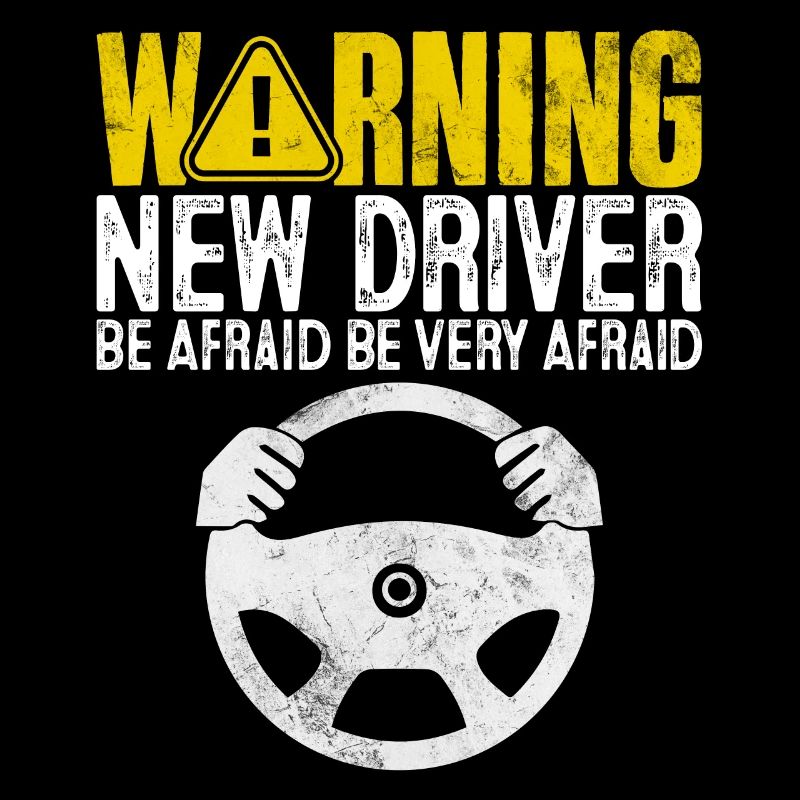 Warning New Driver Be Afraid Funny Driving Permit