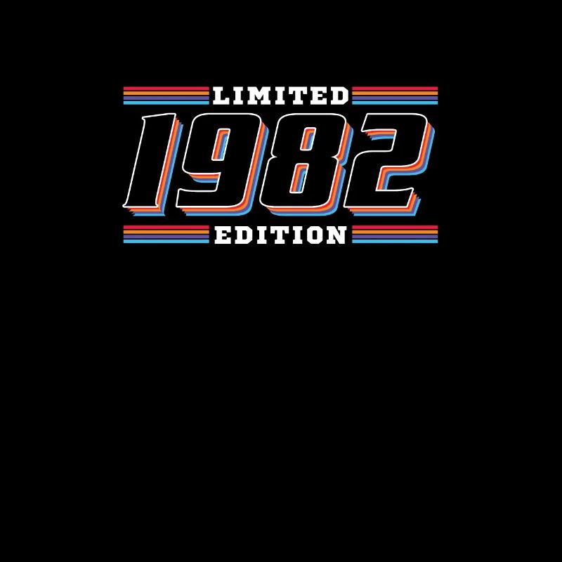 1982 Geburtstag Limited Edition 80s