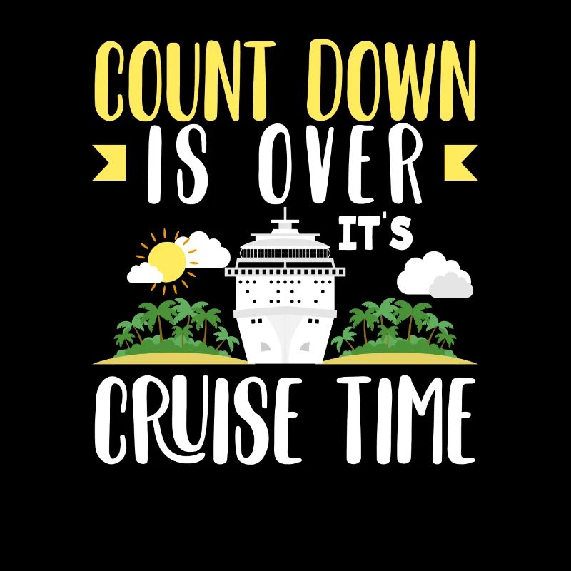 Countdown Vorbei Jetzt Kreuzfahrtzeit