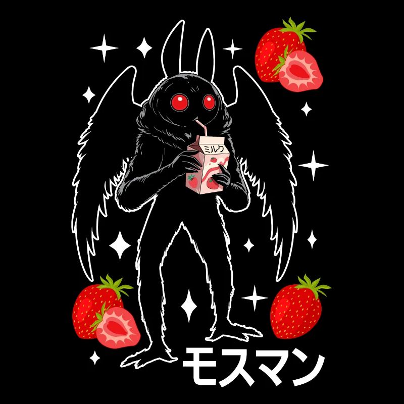Mothman Erdbeer Milchshake