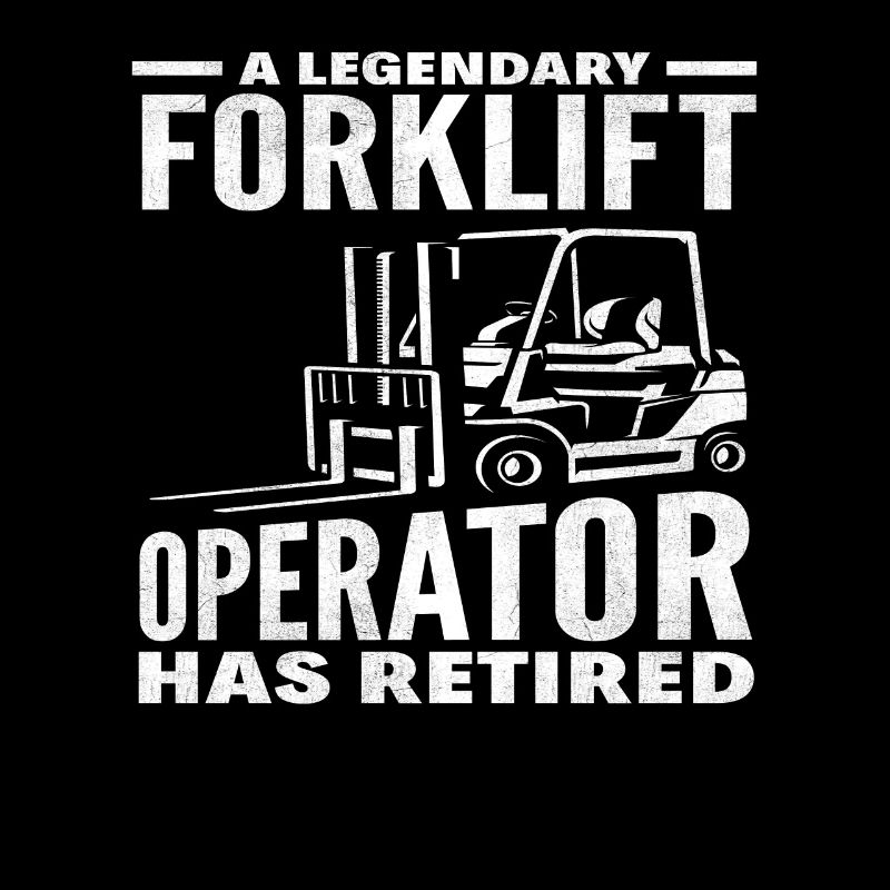 Legendary retired forklift driver