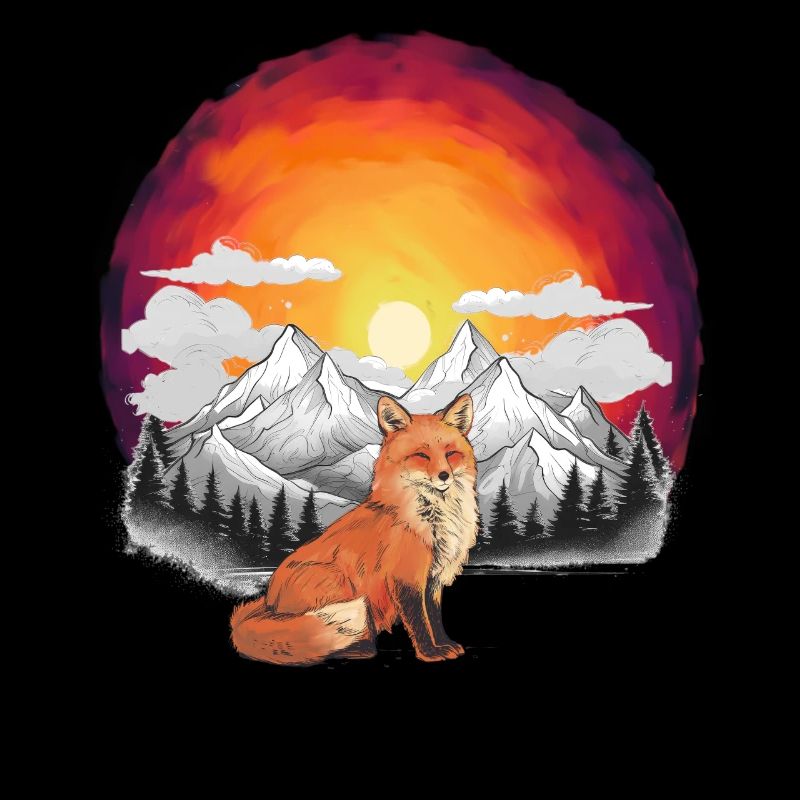 Nature Fox Foxes Mountains Mountains Vixen
