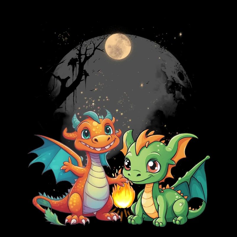 mystisch Drache Drachen Märchen Märchenfigur