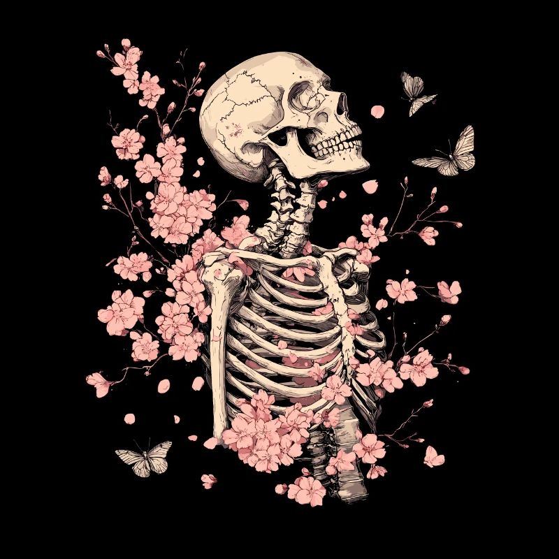 Fleurs squelettes